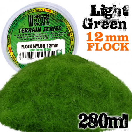 Herbe Statique 12mm - Vert Clair - 280ml