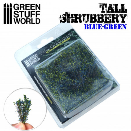 Grands Arbustes - Bleu Vert