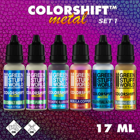 Peinture Acryliques Caméléons - Set 1