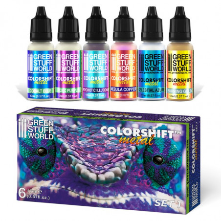 Peinture Acryliques Caméléons - Set 1