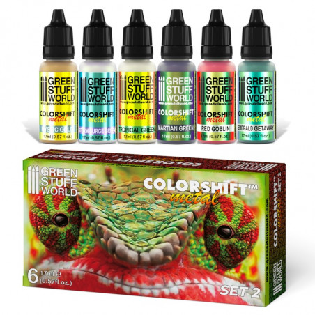 Peinture Acryliques Caméléons - Set 2
