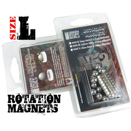 Aimants Rotatifs - taille L