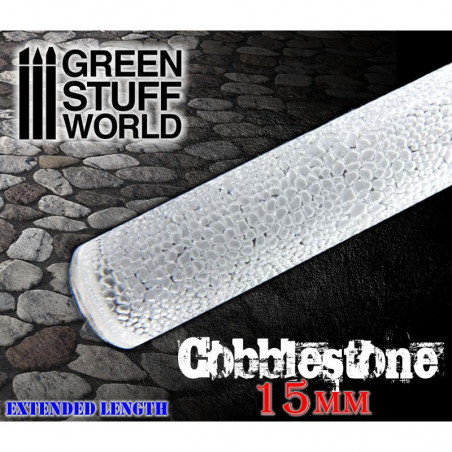 Rouleaux texturés - PAVÉ 15mm