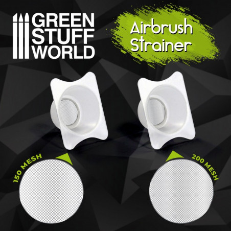 Filtres pour godet Aerographe x2