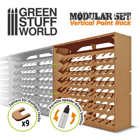 Présentoir Modulaire pour Peinture - VERTICAL -