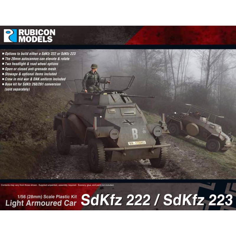 280062 - SdKfz 222/223 Light Armoured Car