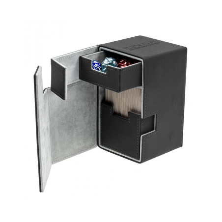 FLIP'N'TRAY DECK CASE 100+ XENOSKIN NOIR