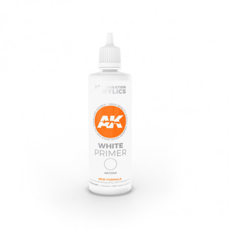 White Primer 100 ml 3rd Generation Primer White - AK