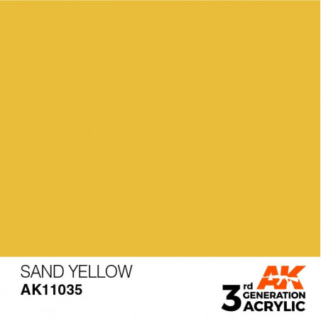 AK 3Gen Sand Yellow 17ml