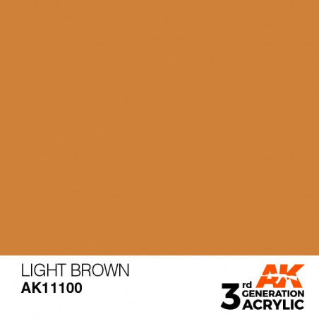 AK 3Gen Light Brown 17ml