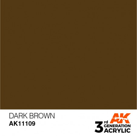 AK 3Gen Dark Brown 17ml