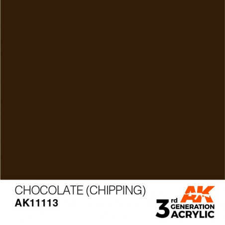 AK 3Gen Chocolate (écaillage) 17ml