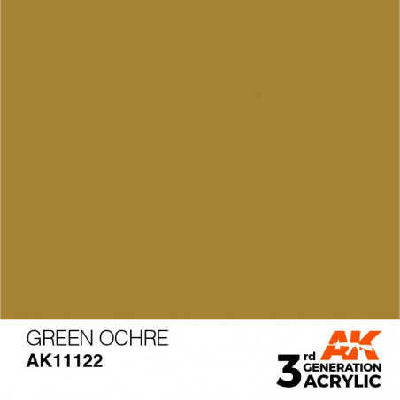 AK 3Gen Green Ochre 17ml