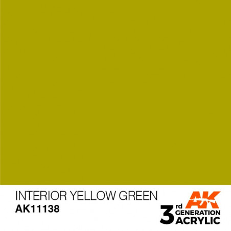 AK 3Gen Interior Yellow Green 17ml