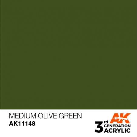 AK 3Gen Medium Olive Green 17ml