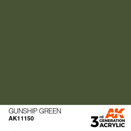AK 3Gen Gunship Green 17ml