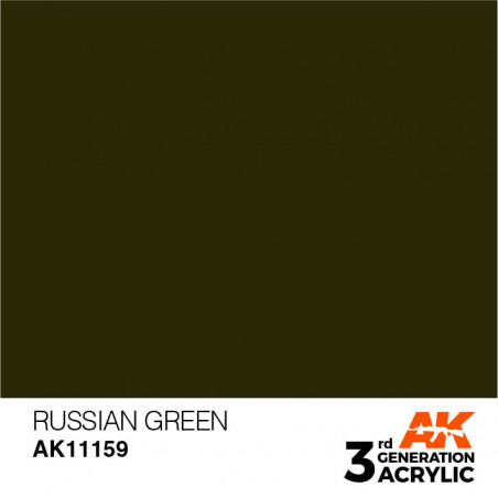 AK 3Gen Russian Green 17ml