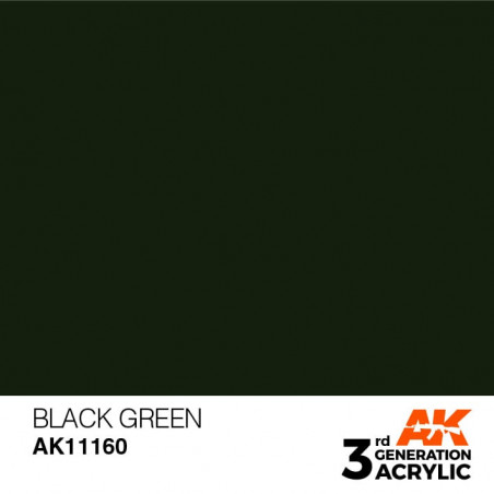 AK 3Gen Black Green 17ml