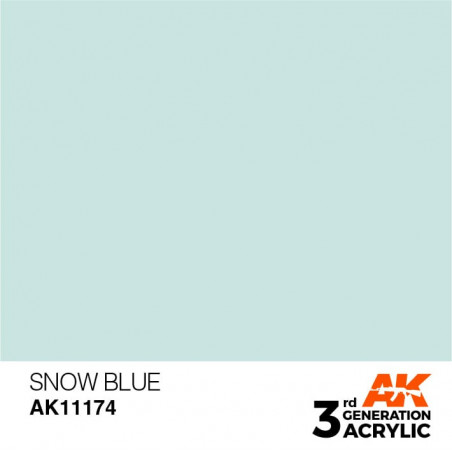 AK 3Gen Snow Blue 17ml