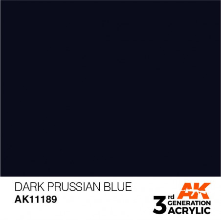 AK 3Gen Dark Prussian Blue 17ml