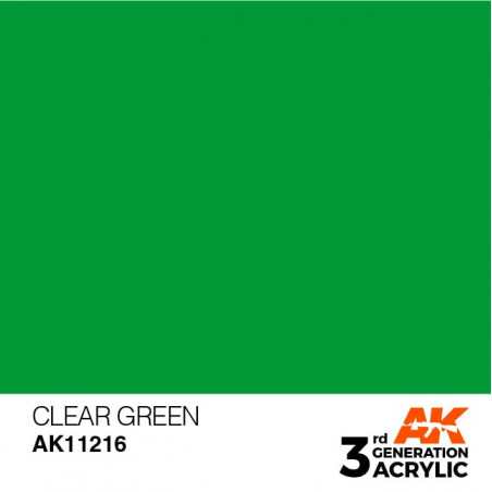 AK 3Gen Clear Green 17ml
