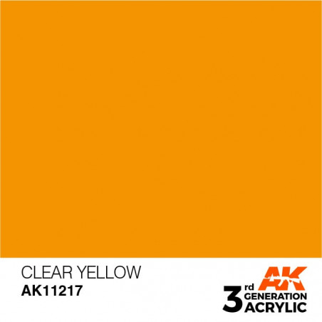 AK 3Gen Clear Yellow 17ml