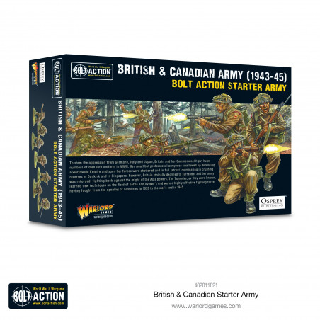 Bolt Action - British & Canadian Army infantry (1943-45)