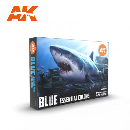 Blue essential colors SET - AK
