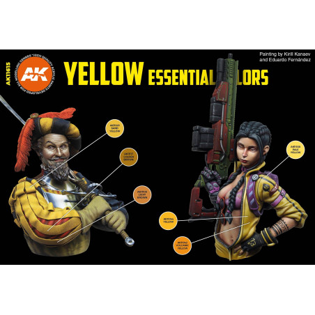 YELLOW ESSENTIAL COLORS 3GEN SET - AK