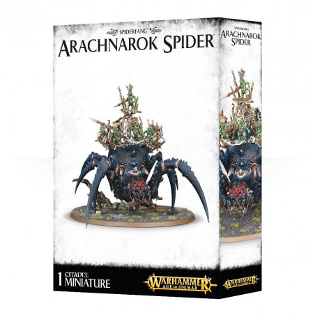 Arachnarok Tissegrouille/Arachnarok avec Catatoile/Arachnarok avec Tribu Guerrière Crodaragne/Chamane Tisseur sur Arachnarok