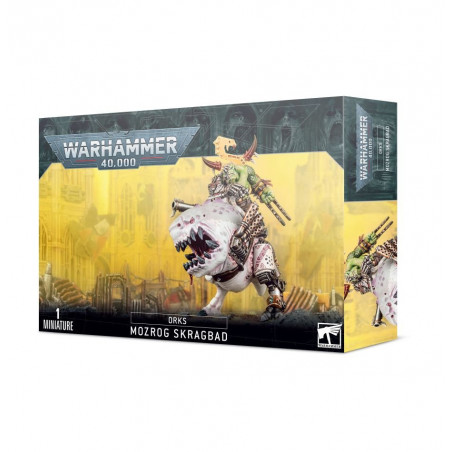 Orks - Mozrog Skragbad / Boss Dresseur sur Squigosaure