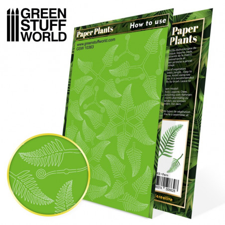 Plantes à Papier - Fougère