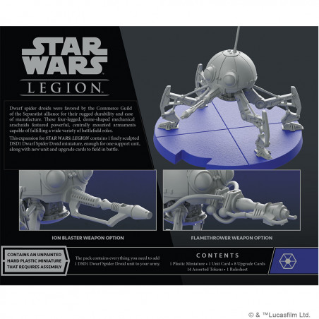 Star Wars Legion - DSD1 Dwarf Spider Droid Unit Expansion (En)