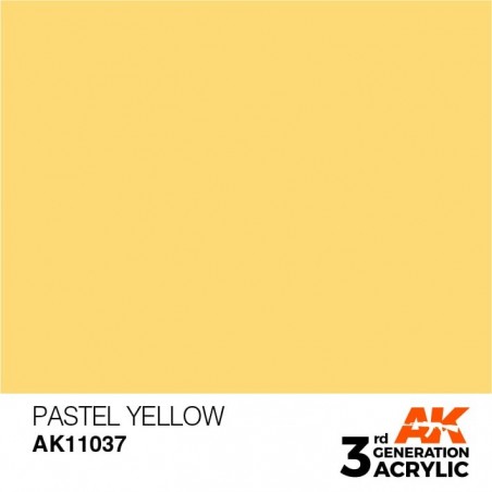 AK 3Gen Pastel Yellow 17ml