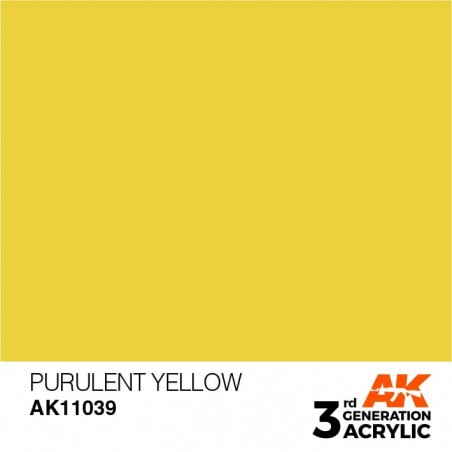 AK 3Gen Purulent Yellow 17ml