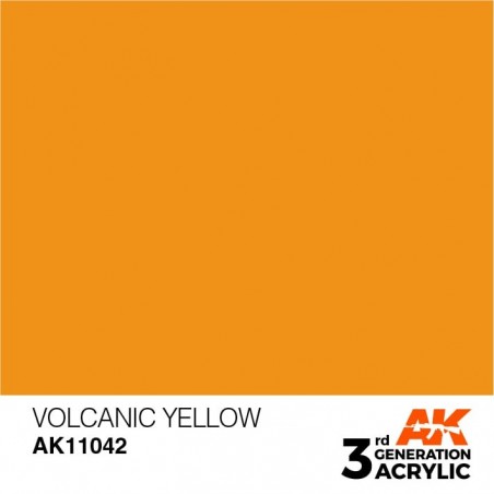 AK 3Gen Volcanic Yellow 17ml