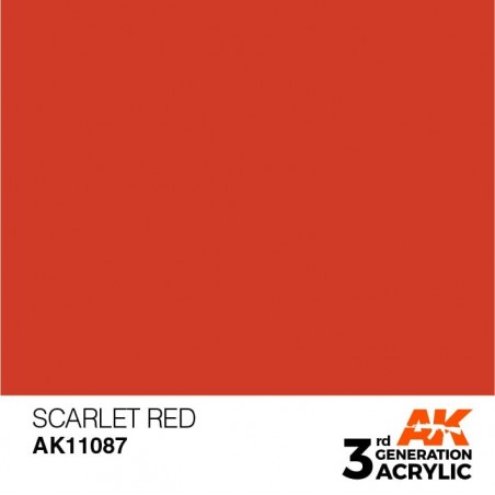 AK 3Gen Scarlet Red 17ml
