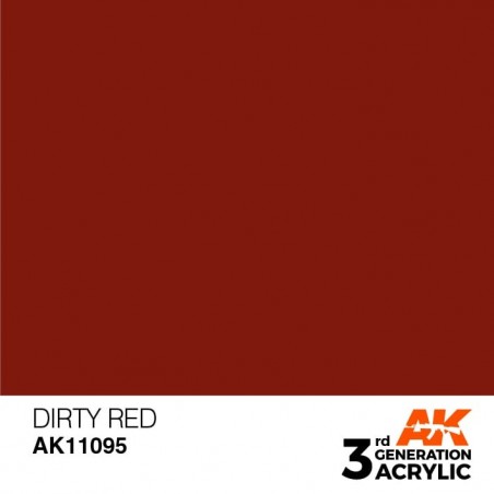 AK 3Gen Dirty Red 17ml