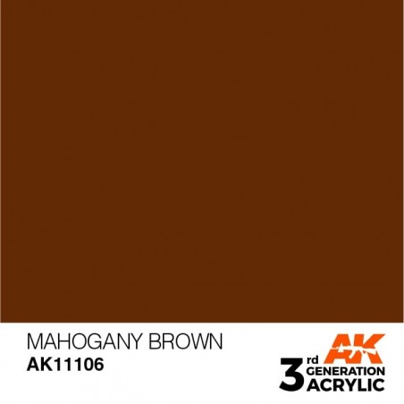 AK 3Gen Mahogany Brown 17ml