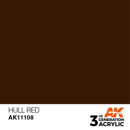 AK 3Gen Hull Red 17ml