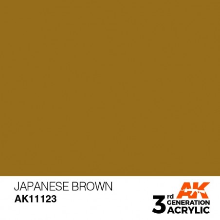 AK 3Gen Japanese Brown 17ml