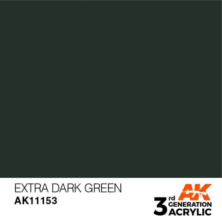 AK 3Gen Extra Dark Green 17ml