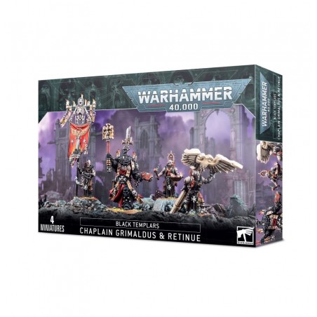 Black Templars - Chapelain Grimaldus & Suite