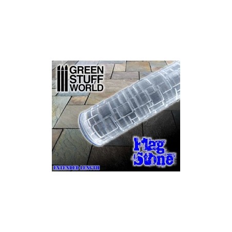 Rouleaux texturés - Chaussée de dalles