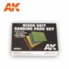 AK - Mixed Grit Sanding Pads Set 800 grit.4units
