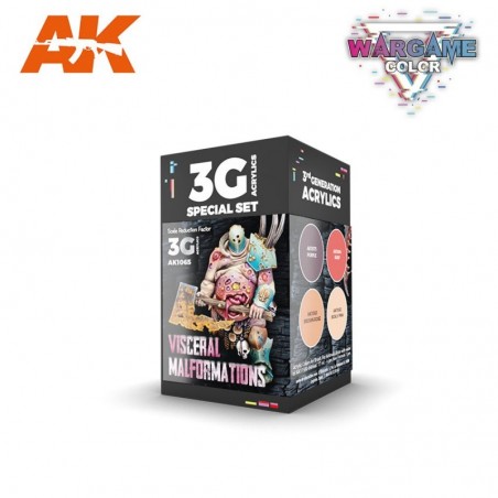 AK - WARGAME SET. VISCERAL MALFORMATIONS.