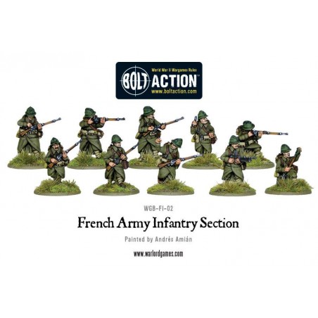 Bolt Action - French Army Infantry Section
