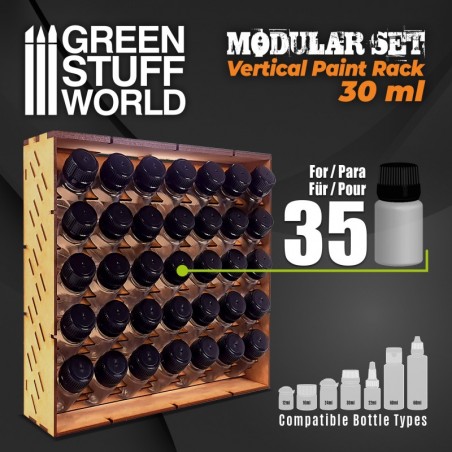 Présentoir Modulaire pour Peinture - VERTICAL 30ml