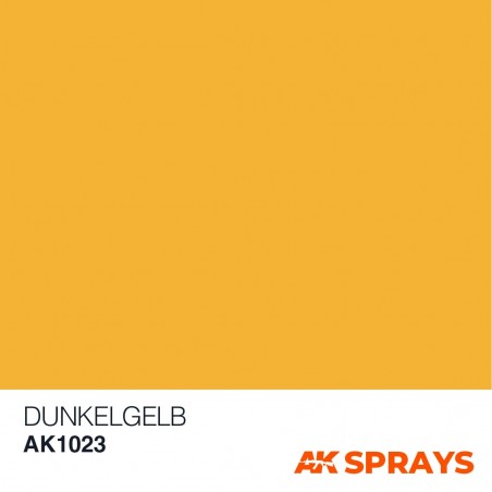 Dunkelgelb color - Spray 150ml - AK