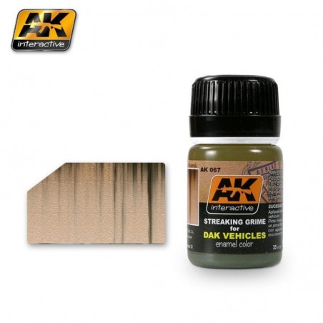 STREAKING GRIME FOR AFRIKA KORPS VEHICLES - AK